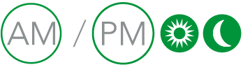 AM PM